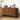 Walnut Modern Kitchen Storage Sideboard Buffet Cabinet Console Table with 4 Fluted Doors