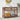 Walnut Modern Narrow Boho Entryway Console Table with Open Storage Shelves and Burlap Rattan Drawers