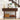 Walnut Modern Narrow Sofa Console Table with Storage and Sliding Door
