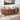 Walnut Modern TV Stand Console Table Entertainment Center with Storage Compartment and Sliding Door