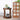 Walnut Sofa Side Table Set with 2-Tier Open Storage Shelves